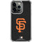 MLB San Francisco Giants - Solid Distressed iPhone 16 Pro Clear Case